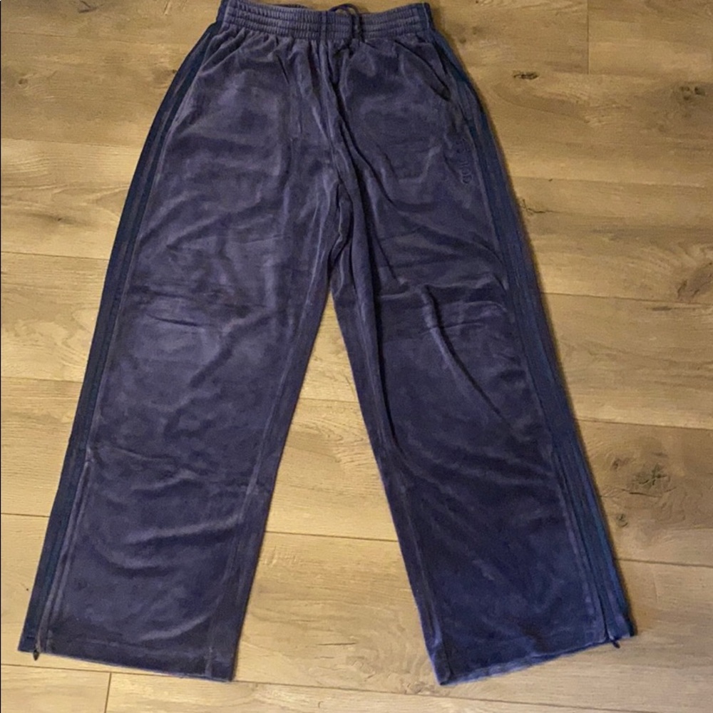 Adidas velvet sweats